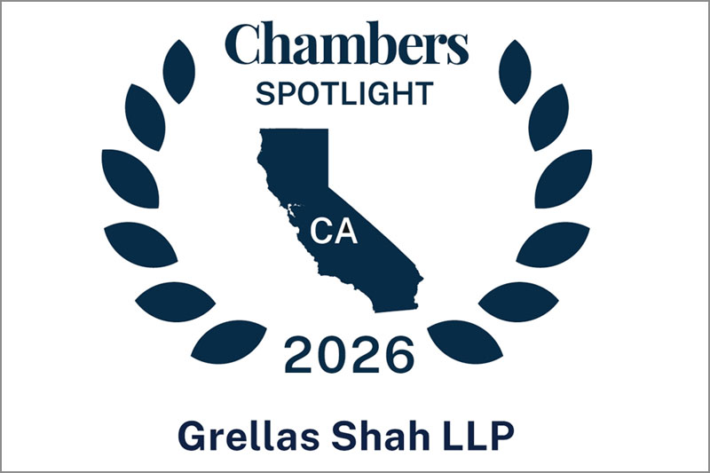 Grellas Shah LLP Recognized in Chambers & Partners Spotlight California 2026 Guide